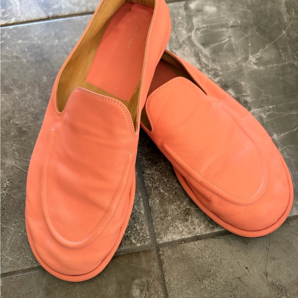 The Row Flamingo Canal Loafers